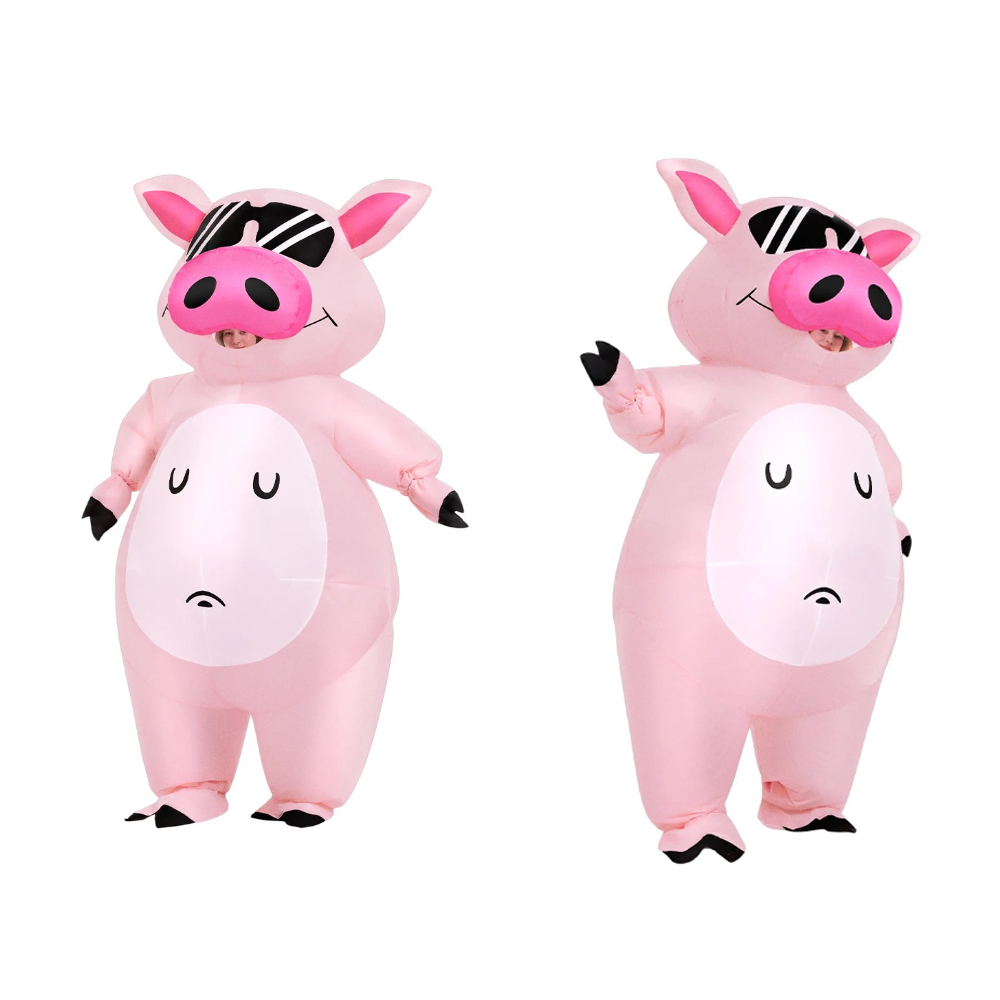 Cartoon Animal Piglet Inflatab - Costumes 评论和价格