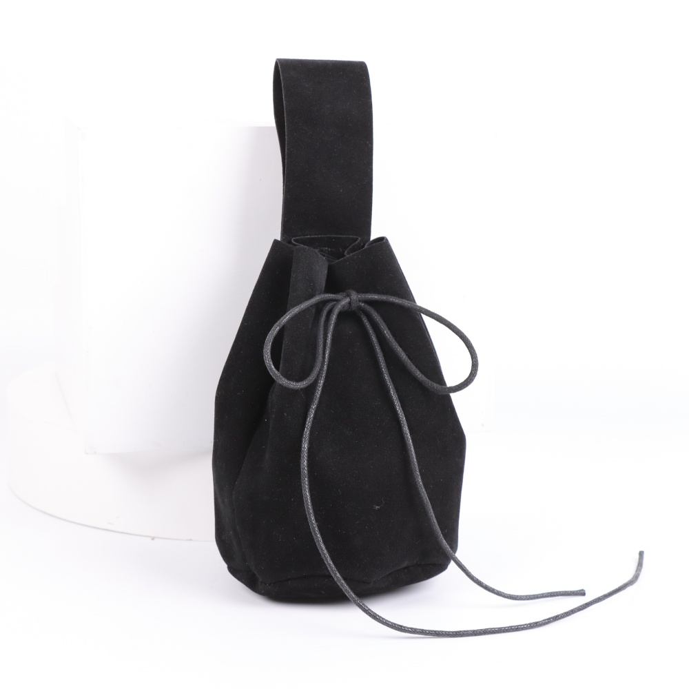 Vintage Solid Faux Suede Draws - Costumes 评论和价格