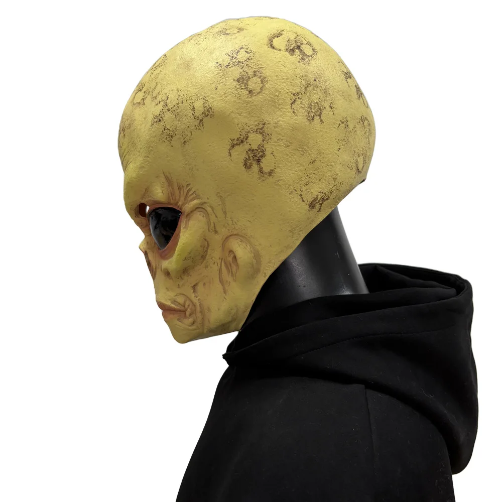 Funny Alien Skull Mask Cosplay - Latex Alien Mask Realistic 评论和价格