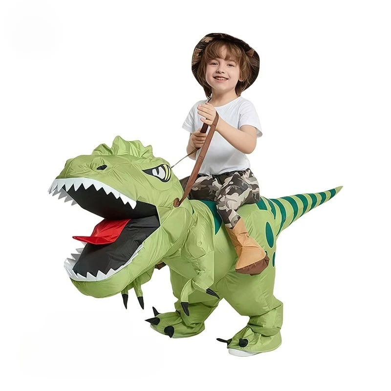 New Hot Sale Funny Child Adult - Inflatable Dinosaur Costume Adult 评论和价格
