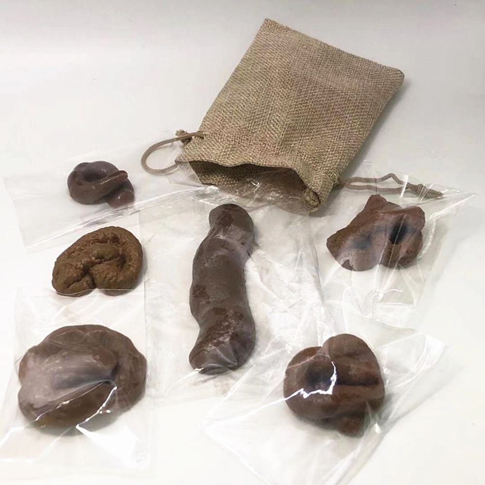6Pcs Turd Mischief Tricky  Foo - Fake Poop Gag Gift 评论和价格