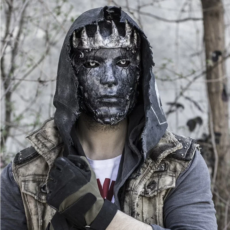 Halloween Abyss King Mask Walk - Led Purge Mask Halloween 评论和价格