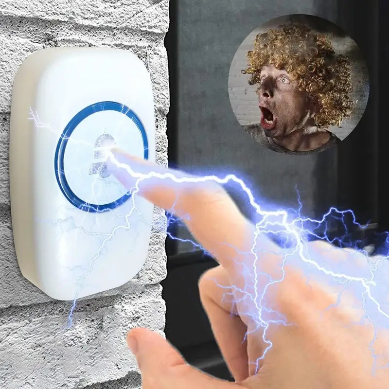 Electric Shock Prank Doorbell  - Shock Pen Prank Toy 评论和价格