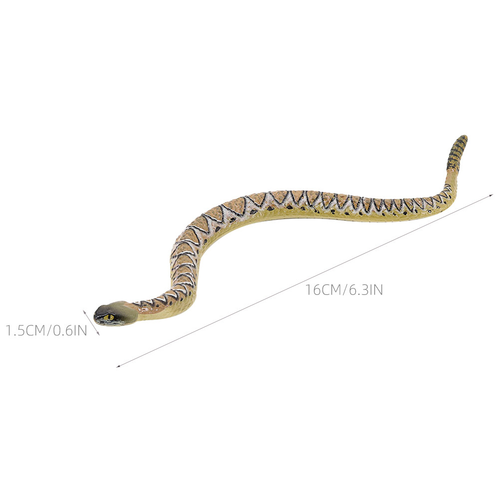 Realistic PVC Snake Decoration - Prank Toys 评论和价格