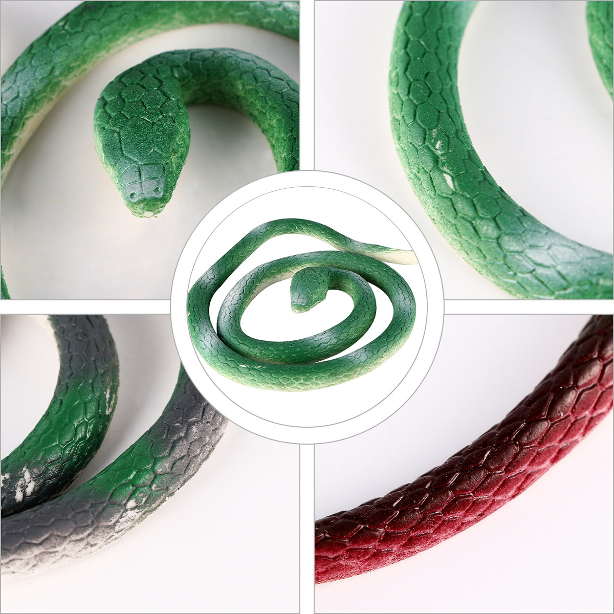 3 Pcs Simulated Snake Tricky T - Prank Toys 评论和价格