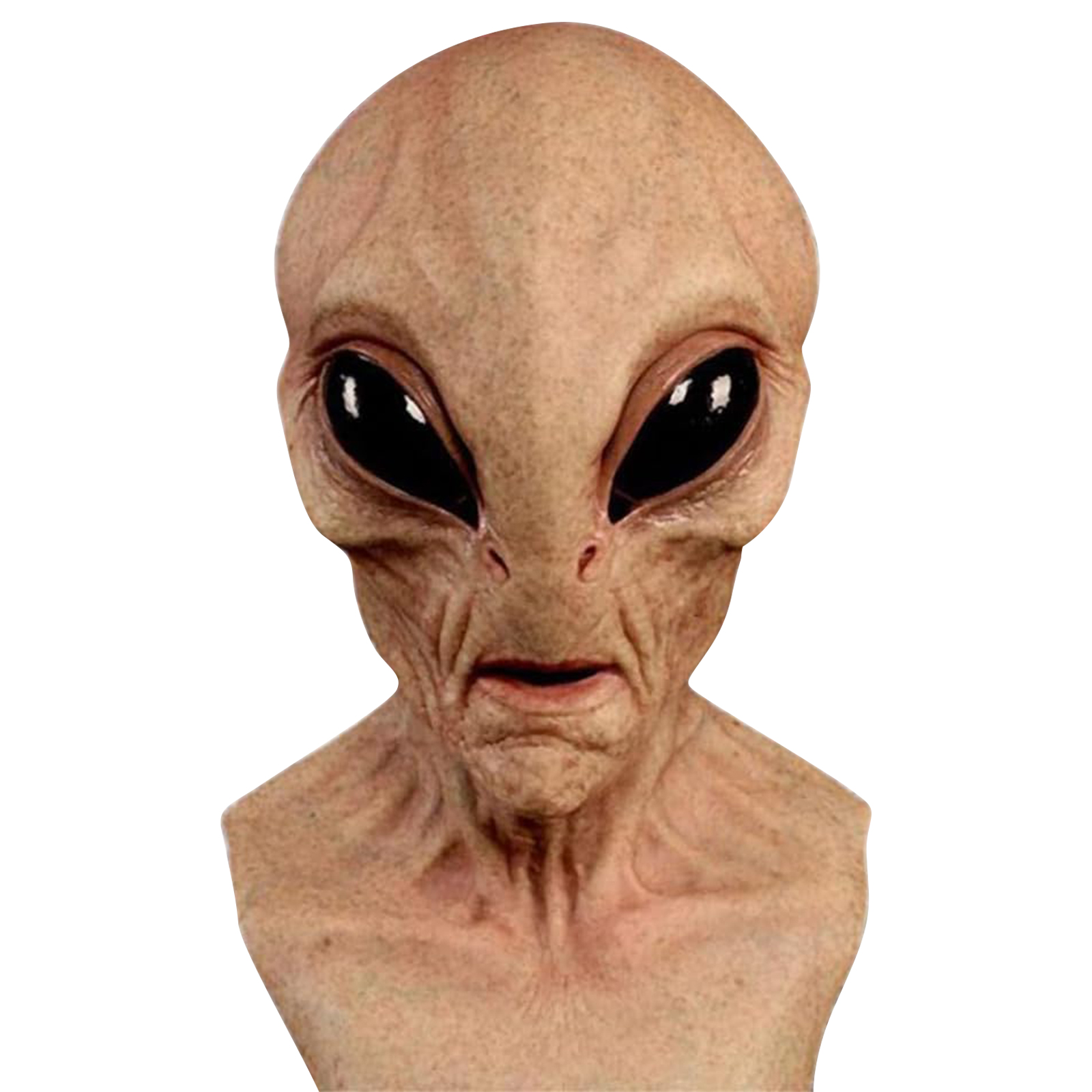 Alien Funny Mask Latex Alien M - Latex Alien Mask Realistic 评论和价格