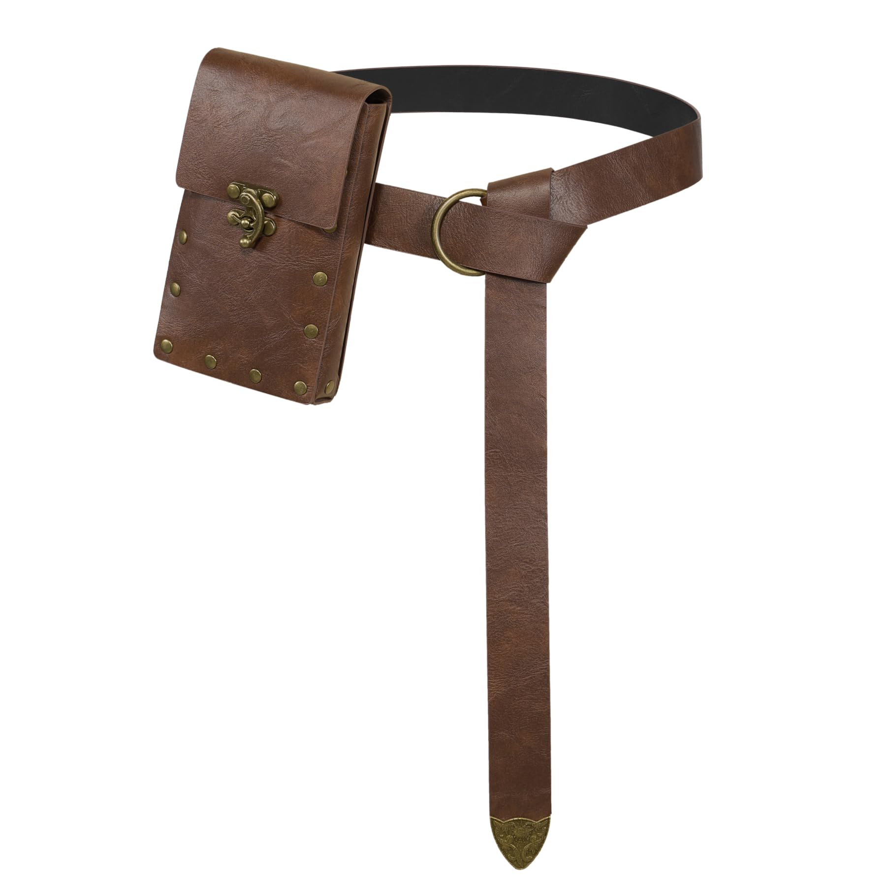 PU Leather Medieval Waist Belt - Costumes 评论和价格