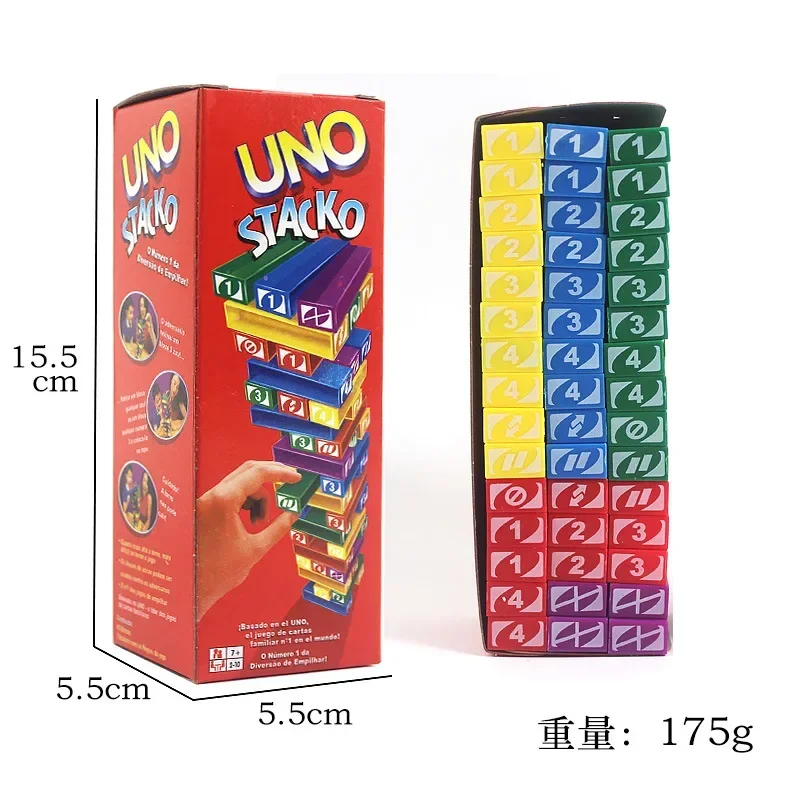 Mattel Stacko UNO Card Board G - Novelty Gifts 评论和价格