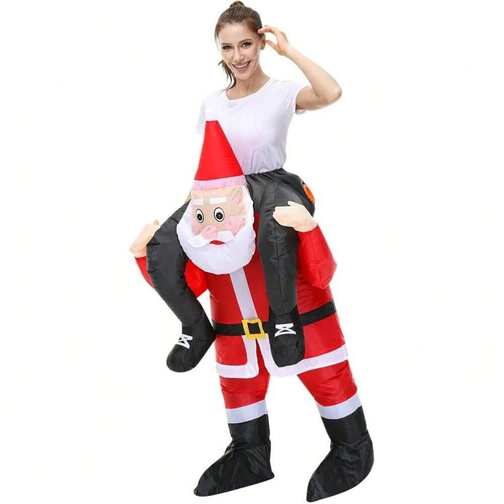 Ride On Santa Claus Inflatable - Costumes 评论和价格