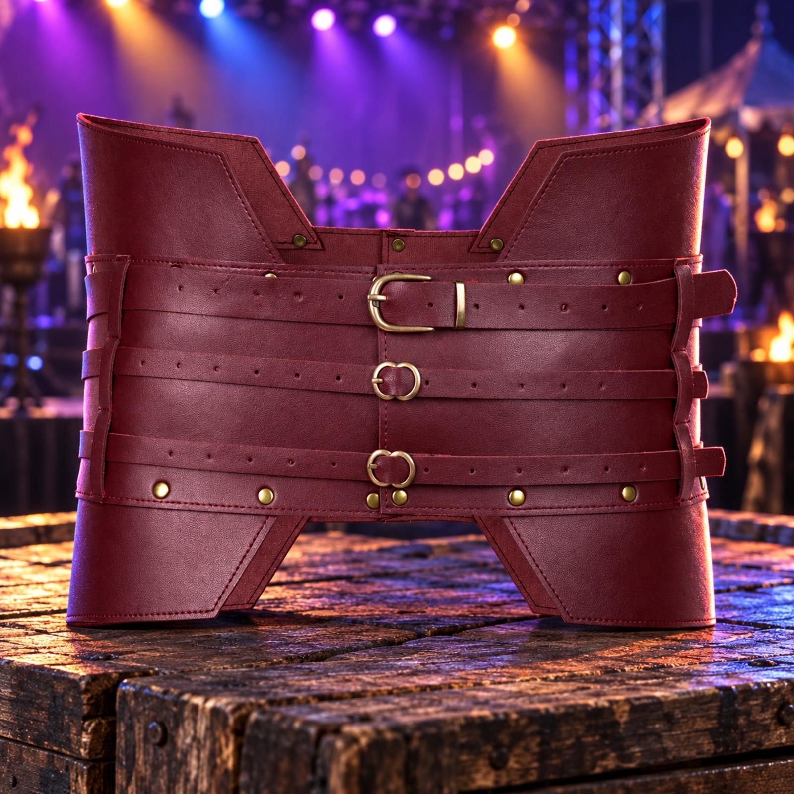 Adjustable Faux Leather Mediev - Costumes 评论和价格