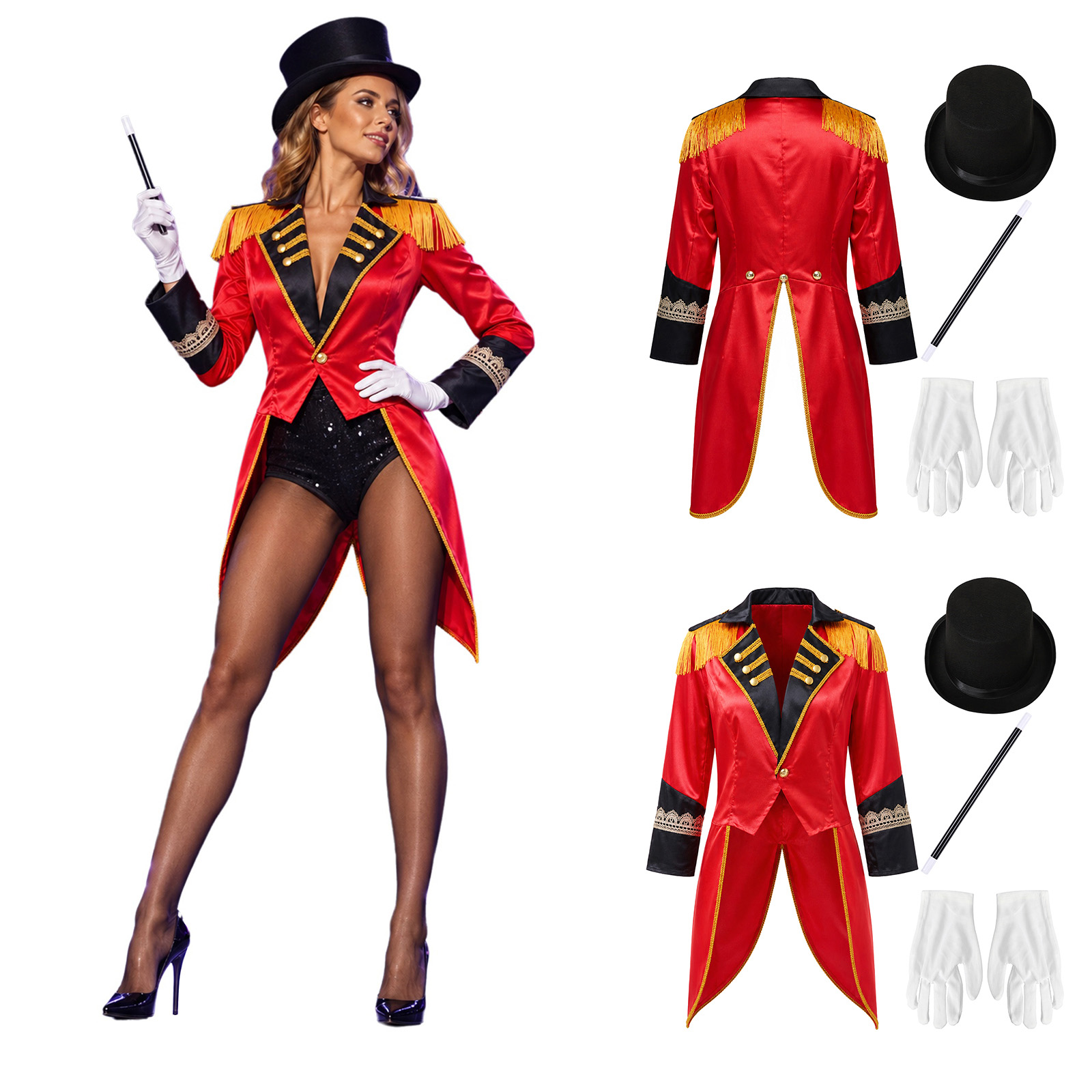 Womens Magician Circus Ringmas - Magic Tricks 评论和价格