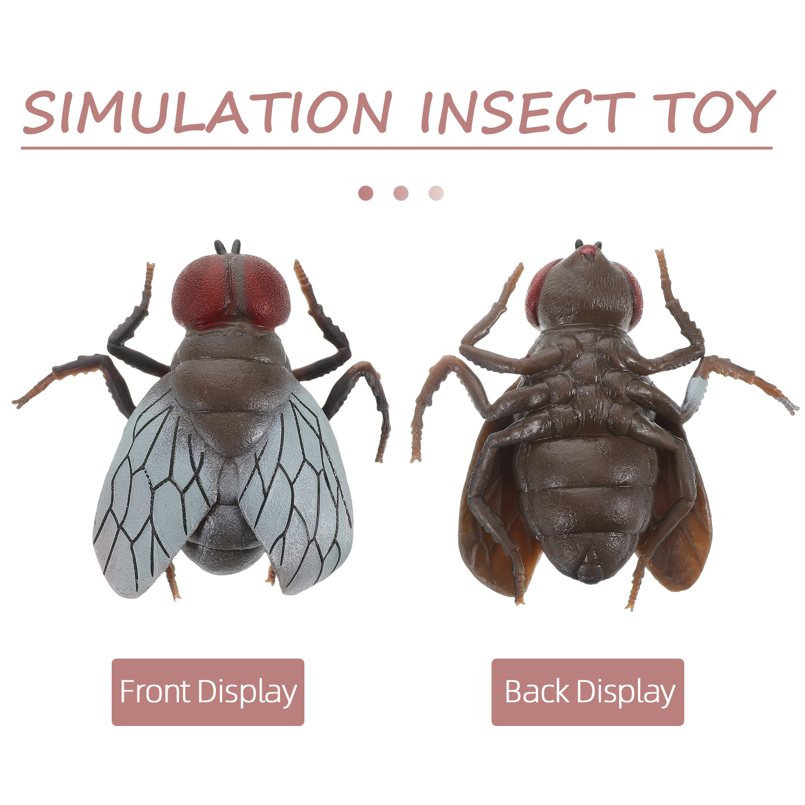 Realistic Fly Insect Toy for K - Prank Toys 评论和价格