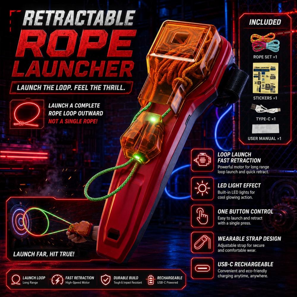 Rope Launcher Spider Web Shoot - Novelty Gifts 评论和价格