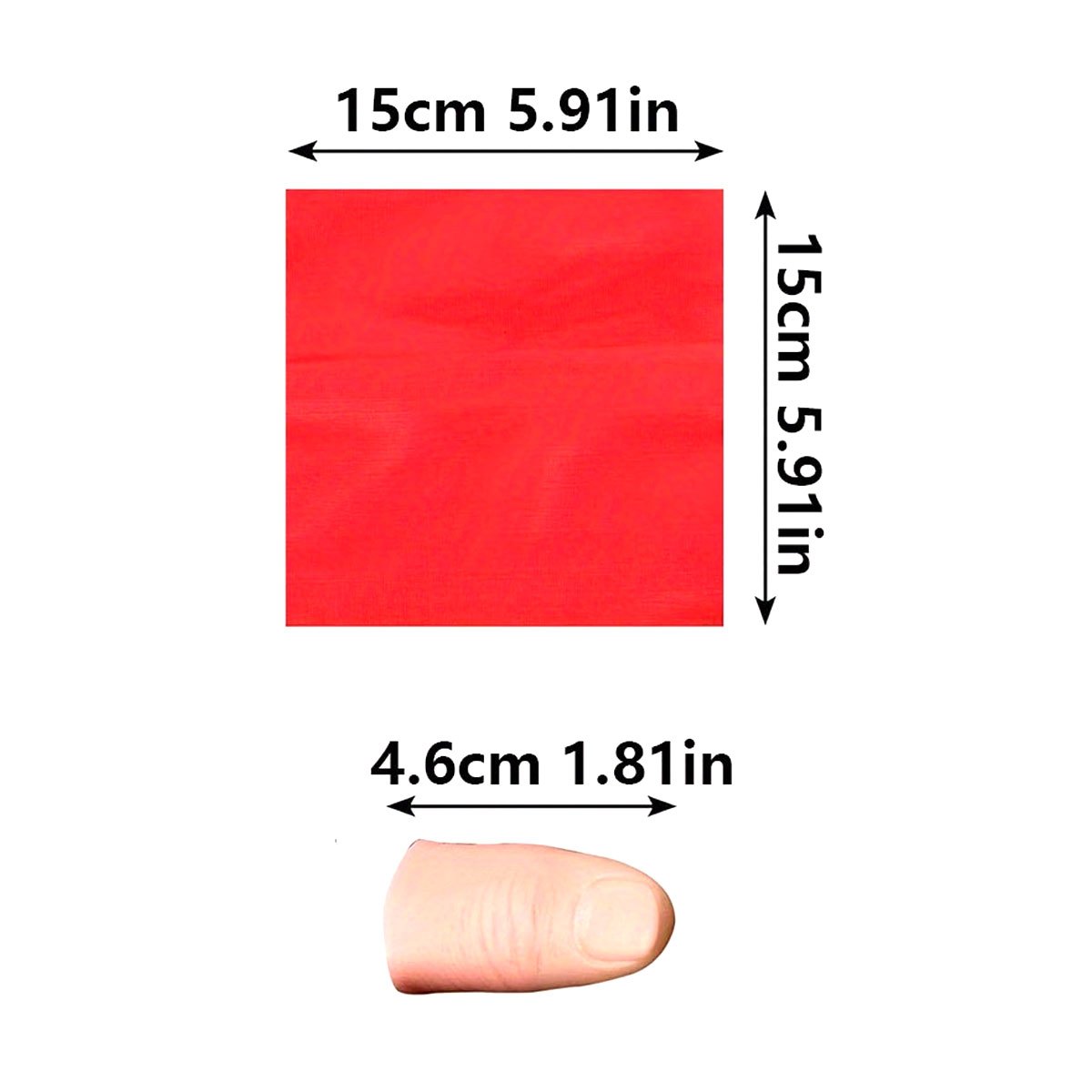 3Sets Scarf-Vanish Thumb Tip M - Thumb Tip Magic Trick Set 评论和价格
