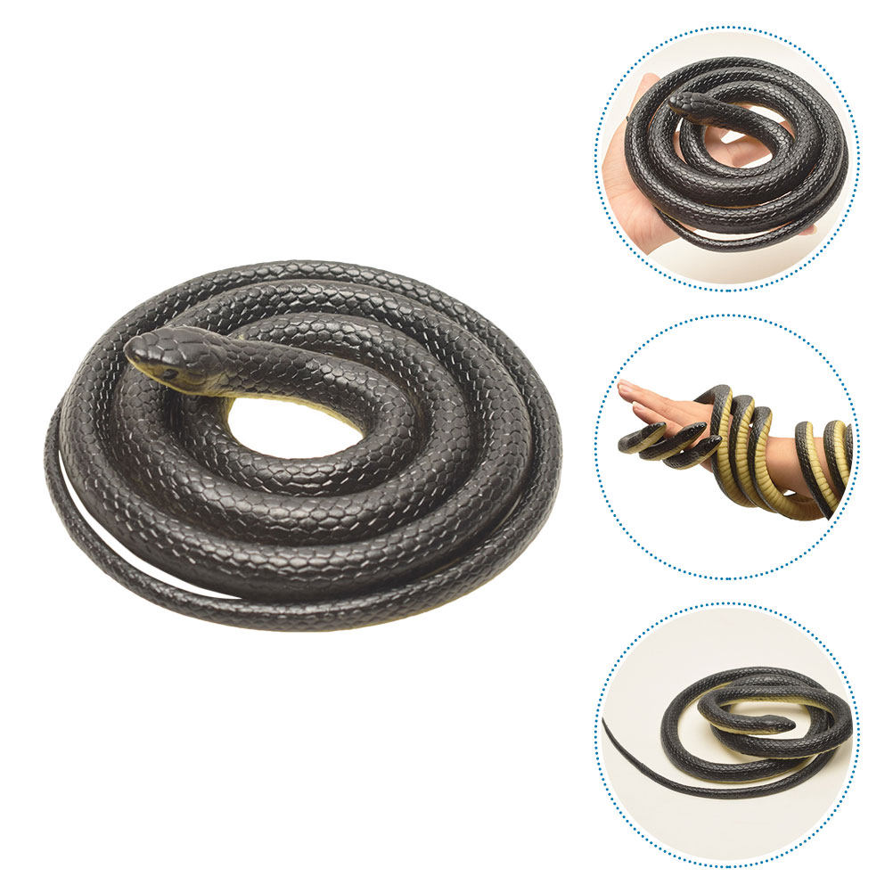 Realistic Green Snake Prop for - Prank Toys 评论和价格