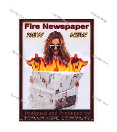 Fire Newspaper by Tora Magic M - Magic Tricks 评论和价格