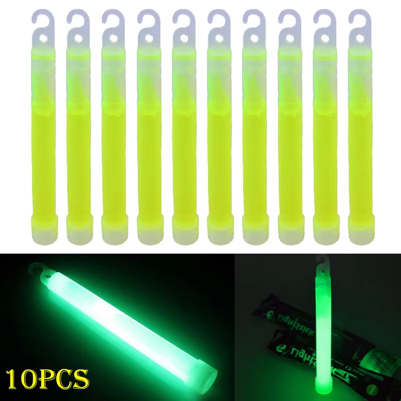 1-20pcs Glow Sticks With Hook  - Glow In The Dark Party Glasses 评论和价格