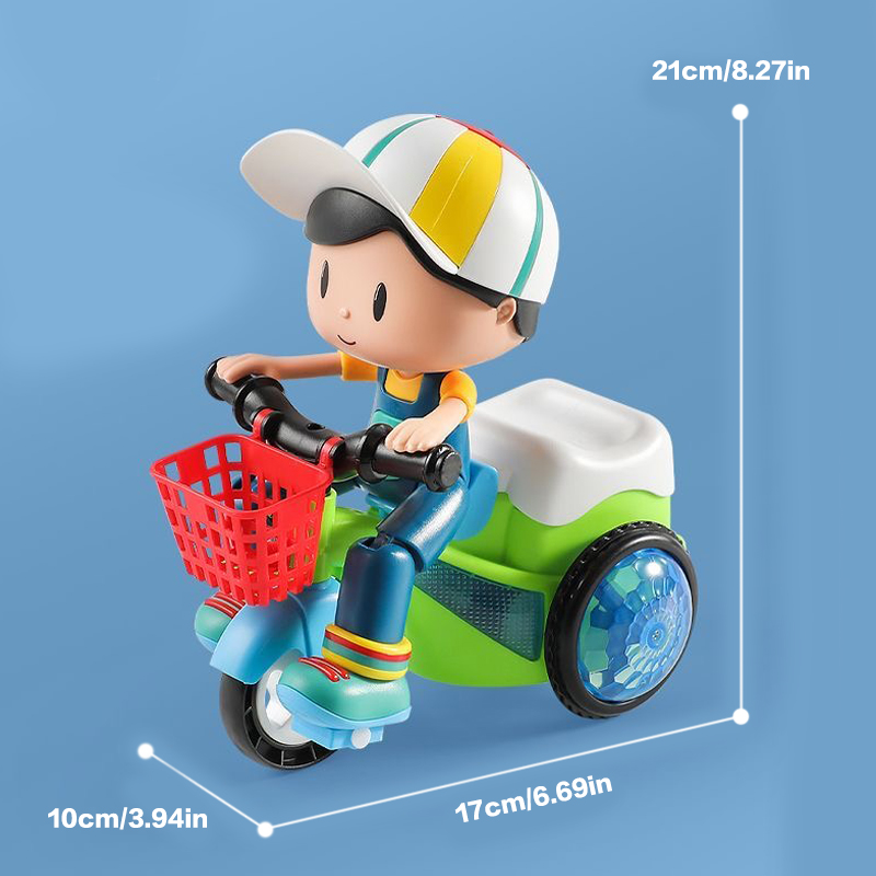 A Cute Little Boy Riding A Tri - Novelty Gifts 评论和价格