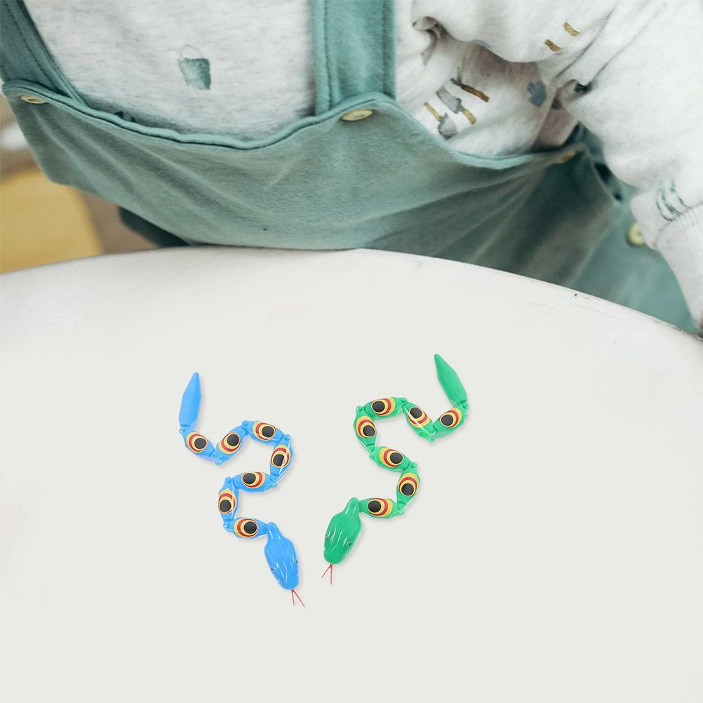 8Pcs Wiggly Jointed Snake Toys - Prank Toys 评论和价格