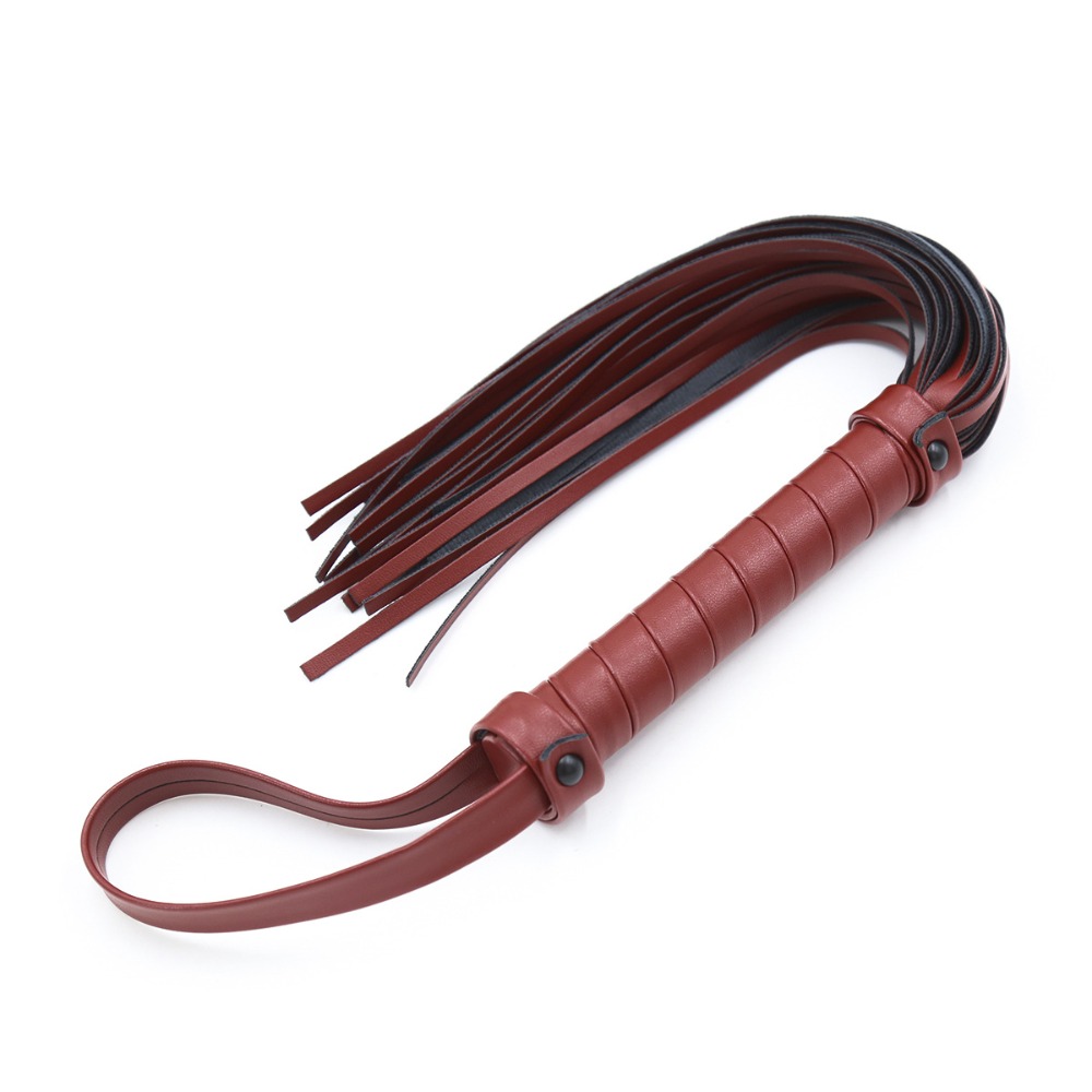 Erotic Leather Flogger BDSM Bu - Party Supplies 评论和价格
