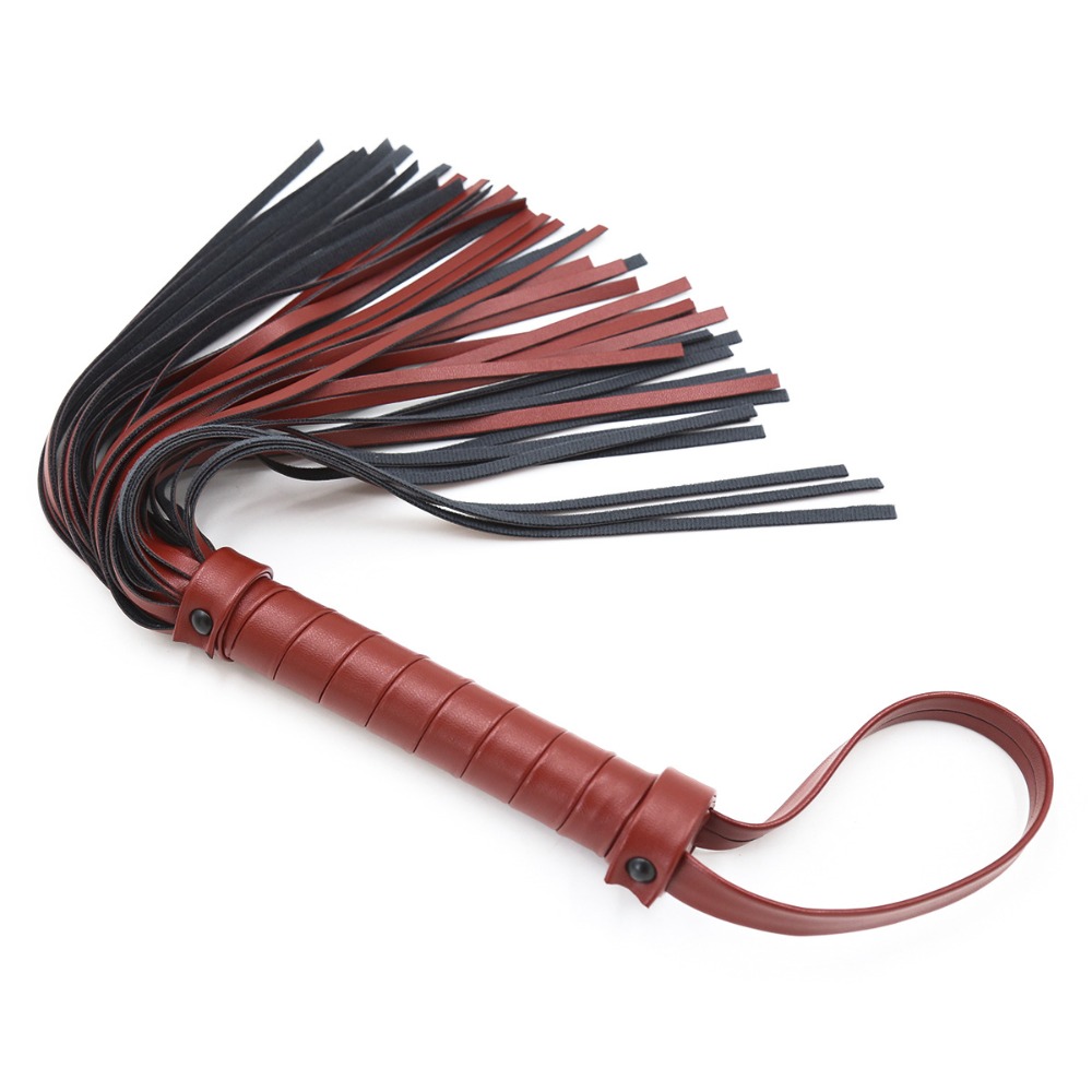 Erotic Leather Flogger BDSM Bu - Party Supplies 评论和价格
