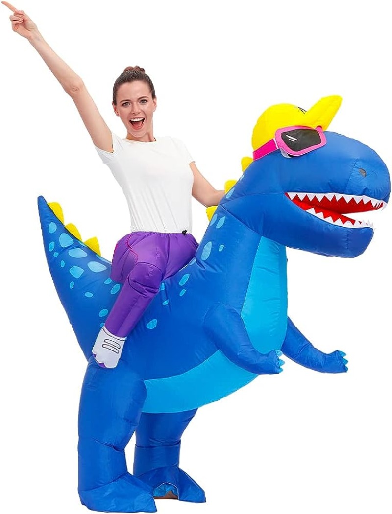 Adult Inflatable Dinosaur Cost - Inflatable Dinosaur Costume Adult 评论和价格