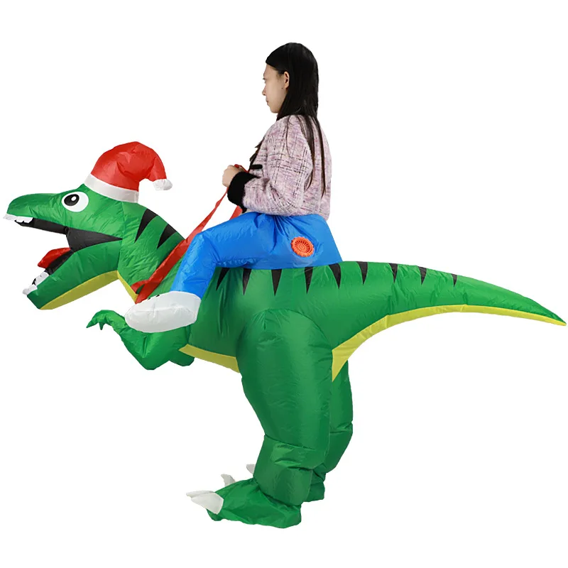 Tyrannosaurus Rex Christmas In - Inflatable Dinosaur Costume Adult 评论和价格